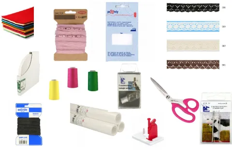 Diverse naaibenodigdheden
