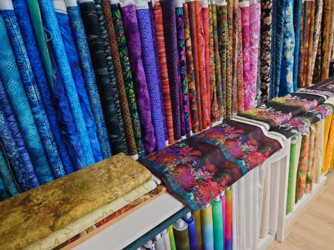 Quilt stoffen van verschillende leveranciers