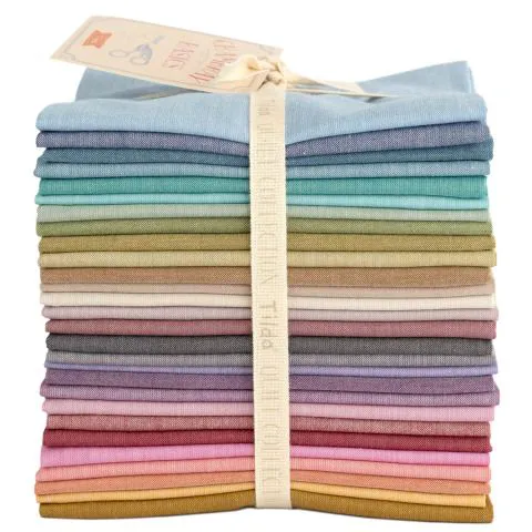 Tilda Chambray stoffen en Dots