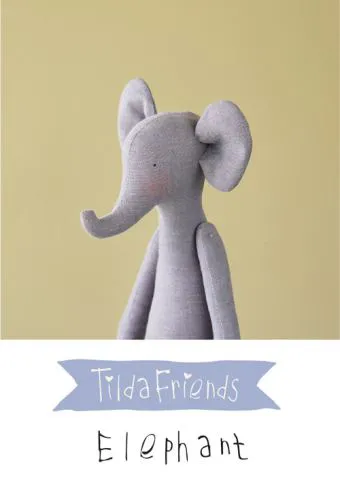 Tilda Poppen stoffen, patronen en dollhair