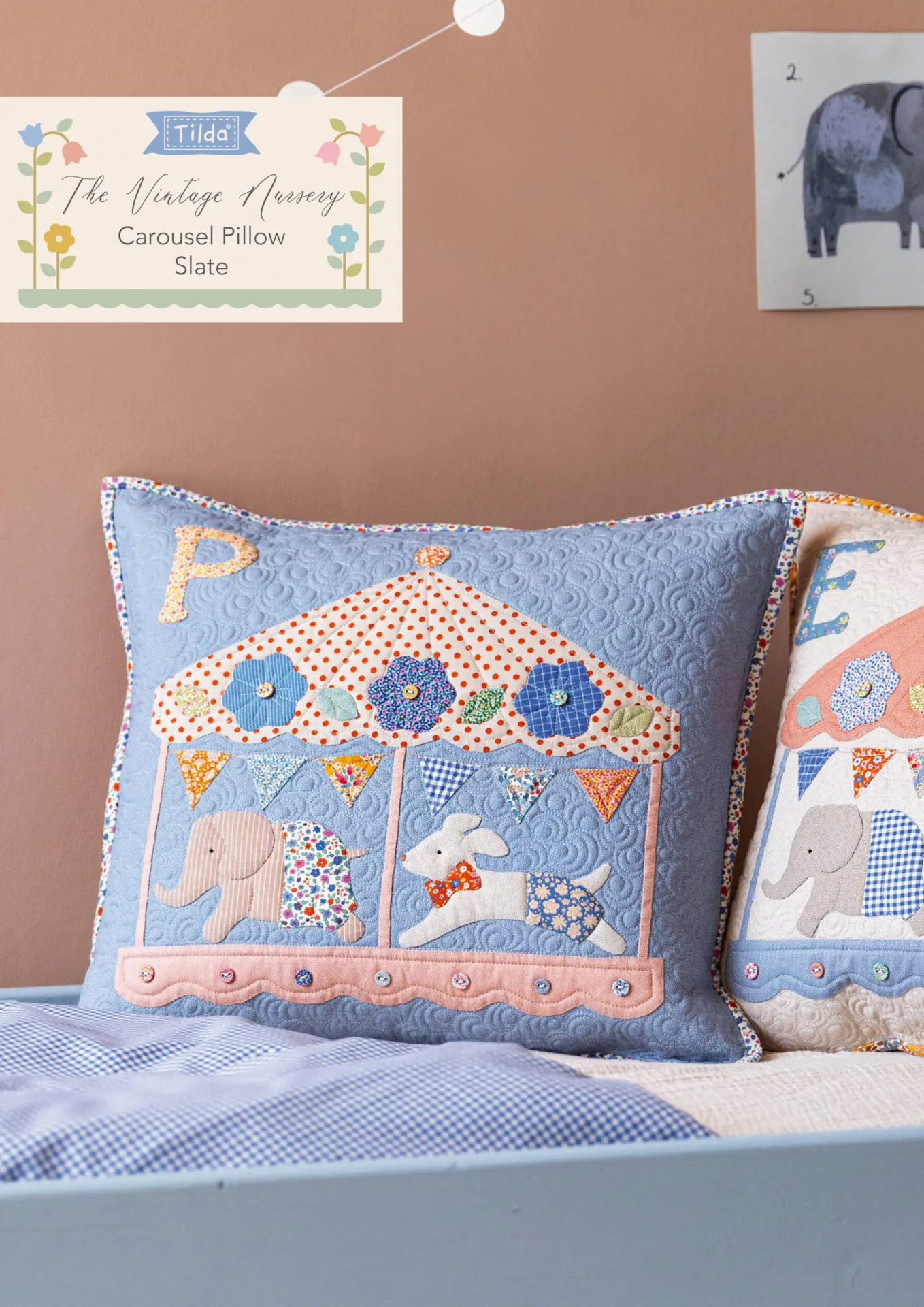 Carousel Pillow Slade Tilda