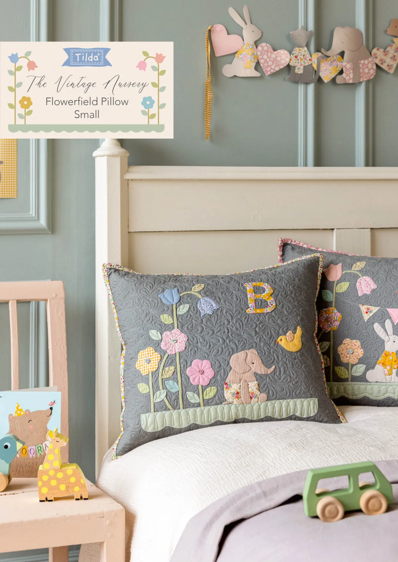 Flowerfield Pillow Tilda