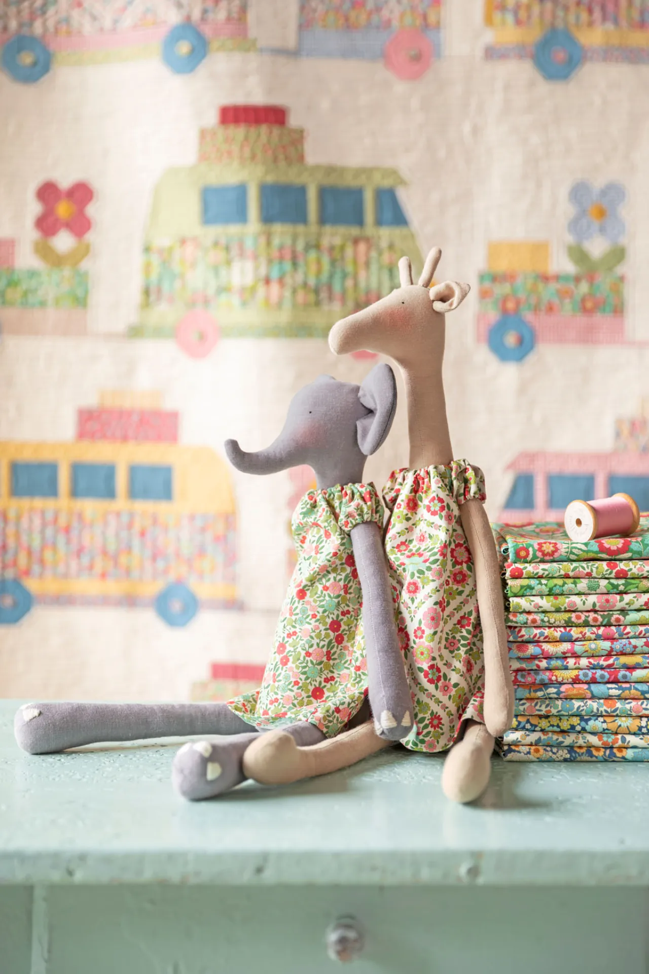 Tilda Wallflower quilts en kussens