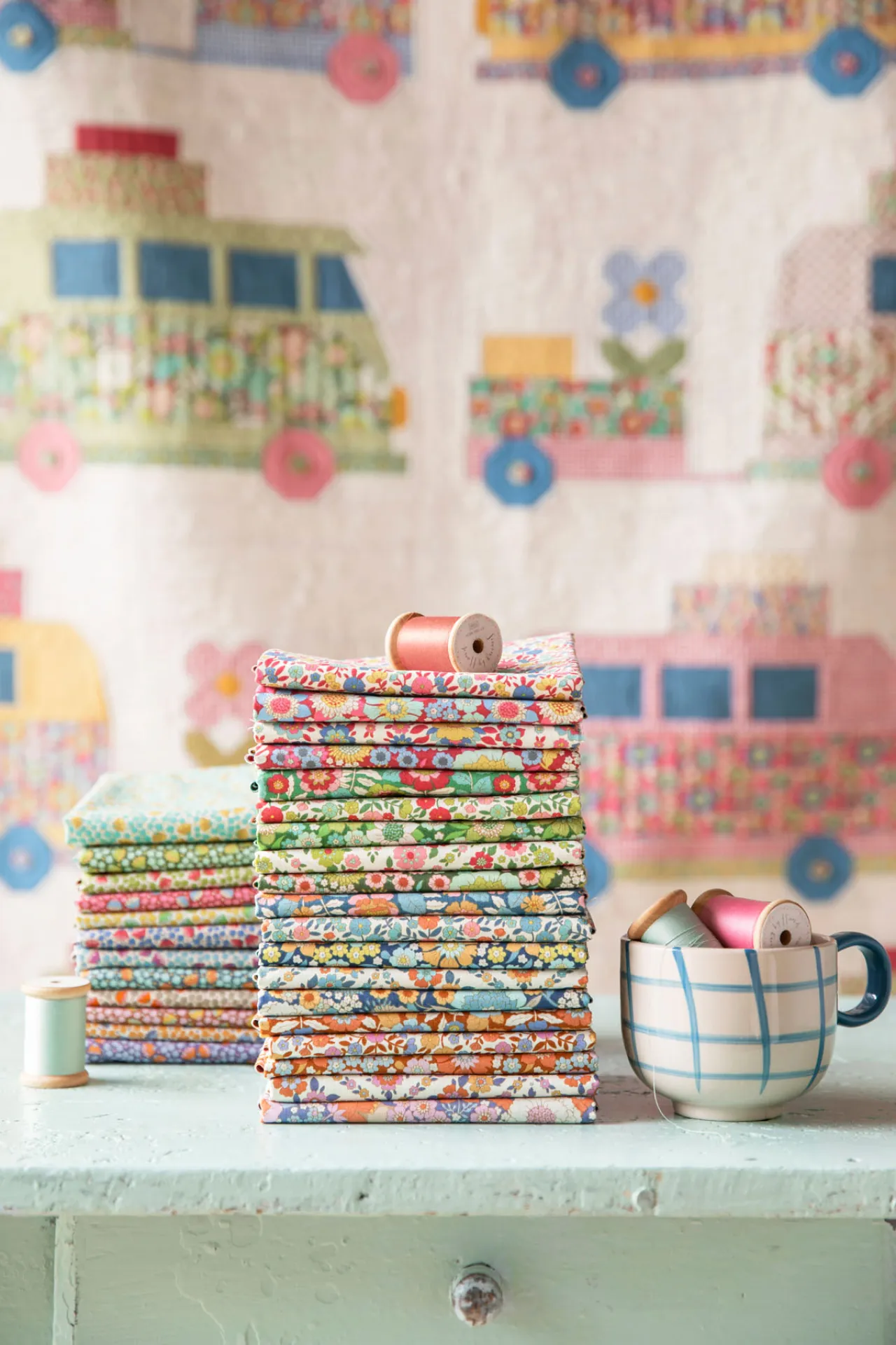 Tilda Wallflower quilts en kussens