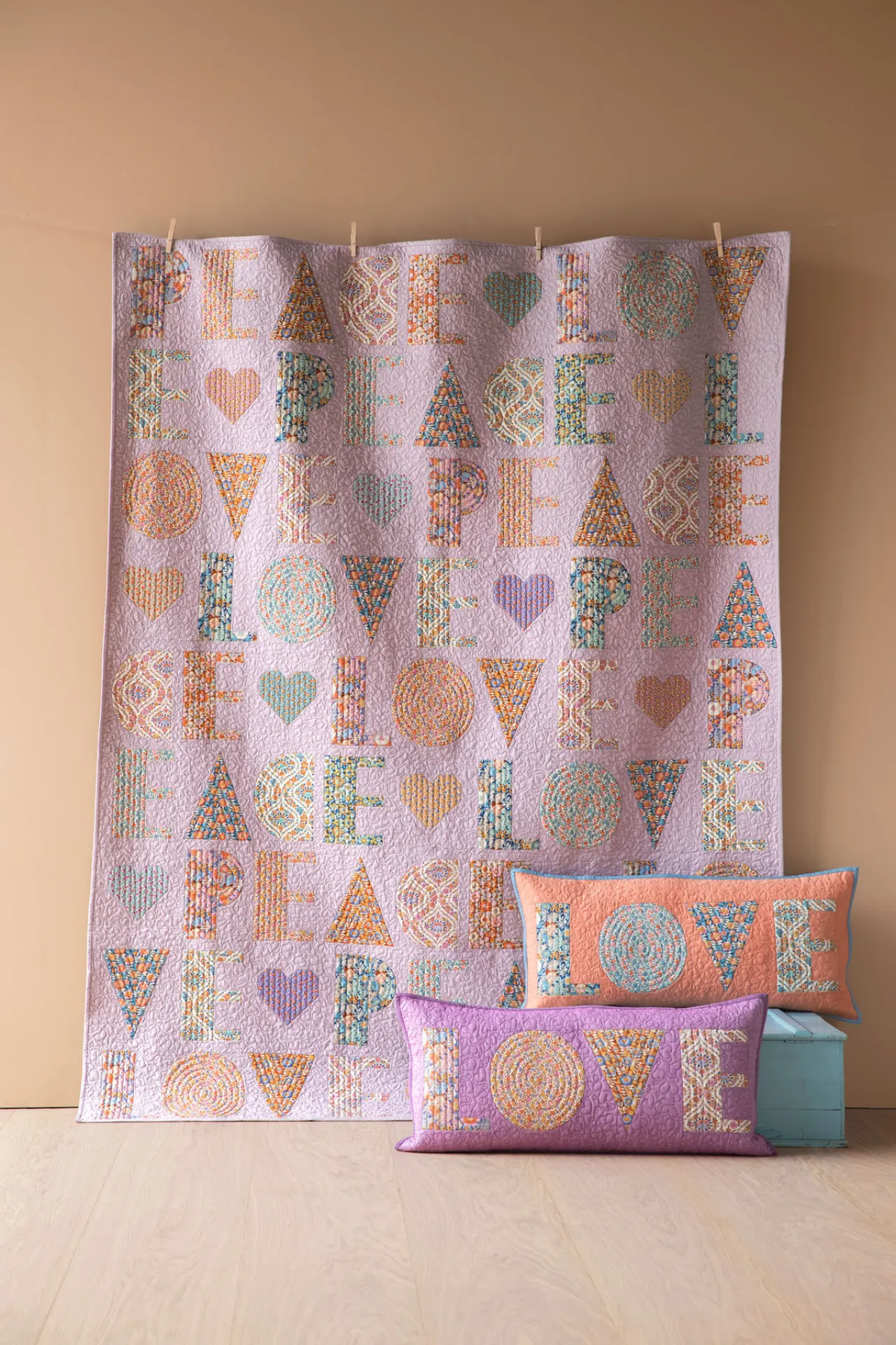 Tilda Wallflower quilts en kussens