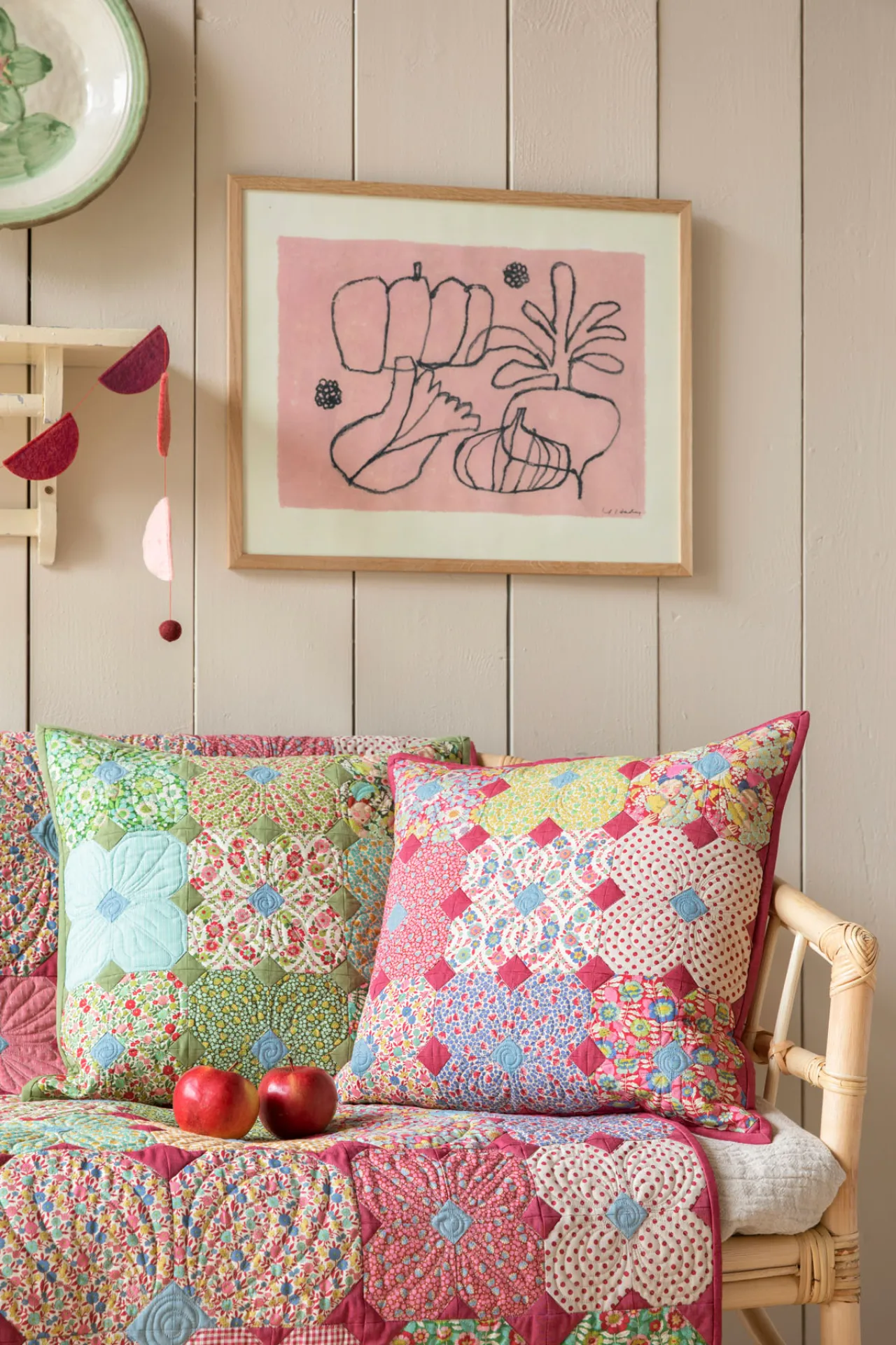 Tilda Wallflower quilts en kussens