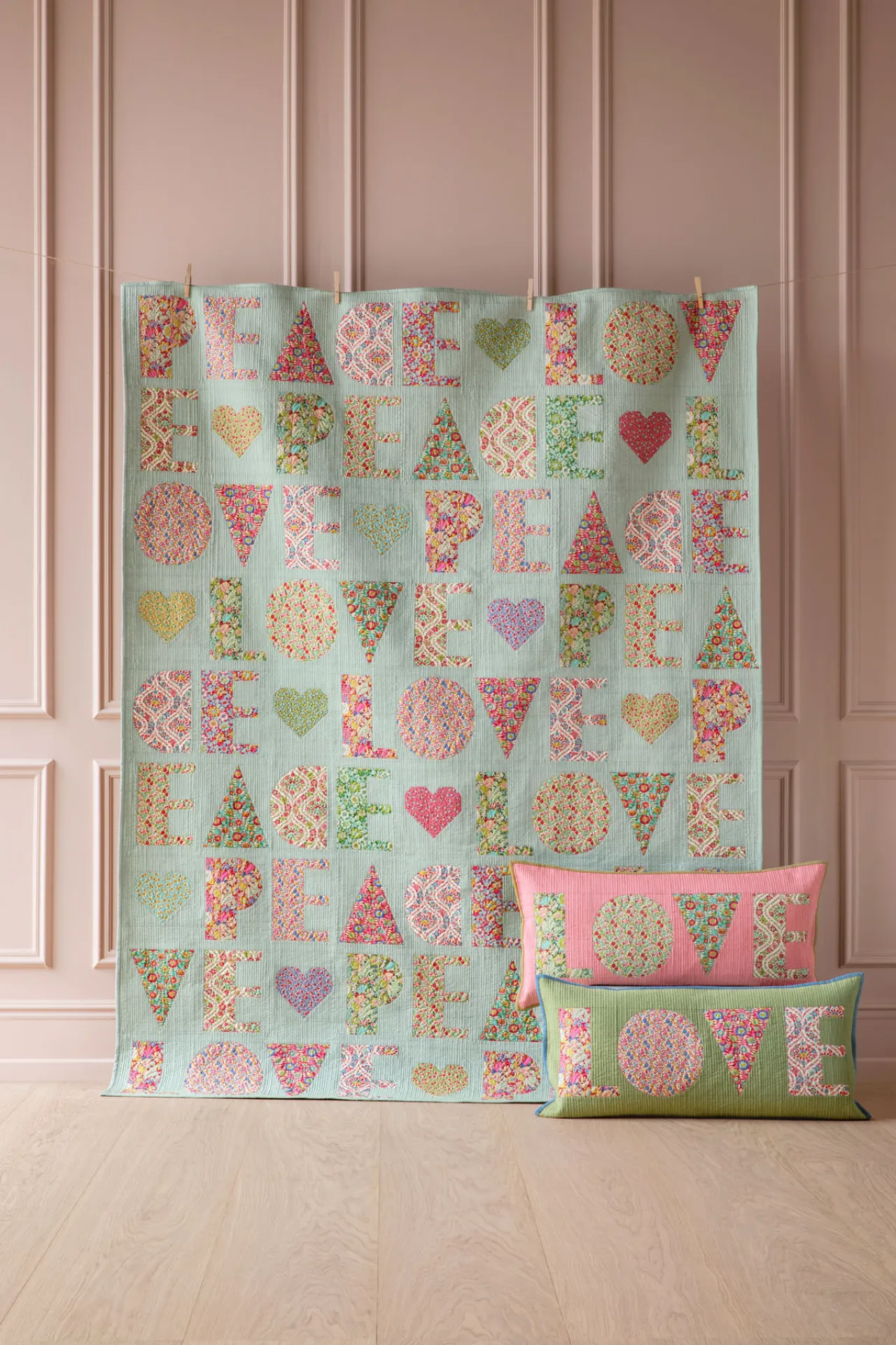 Tilda Wallflower quilts en kussens