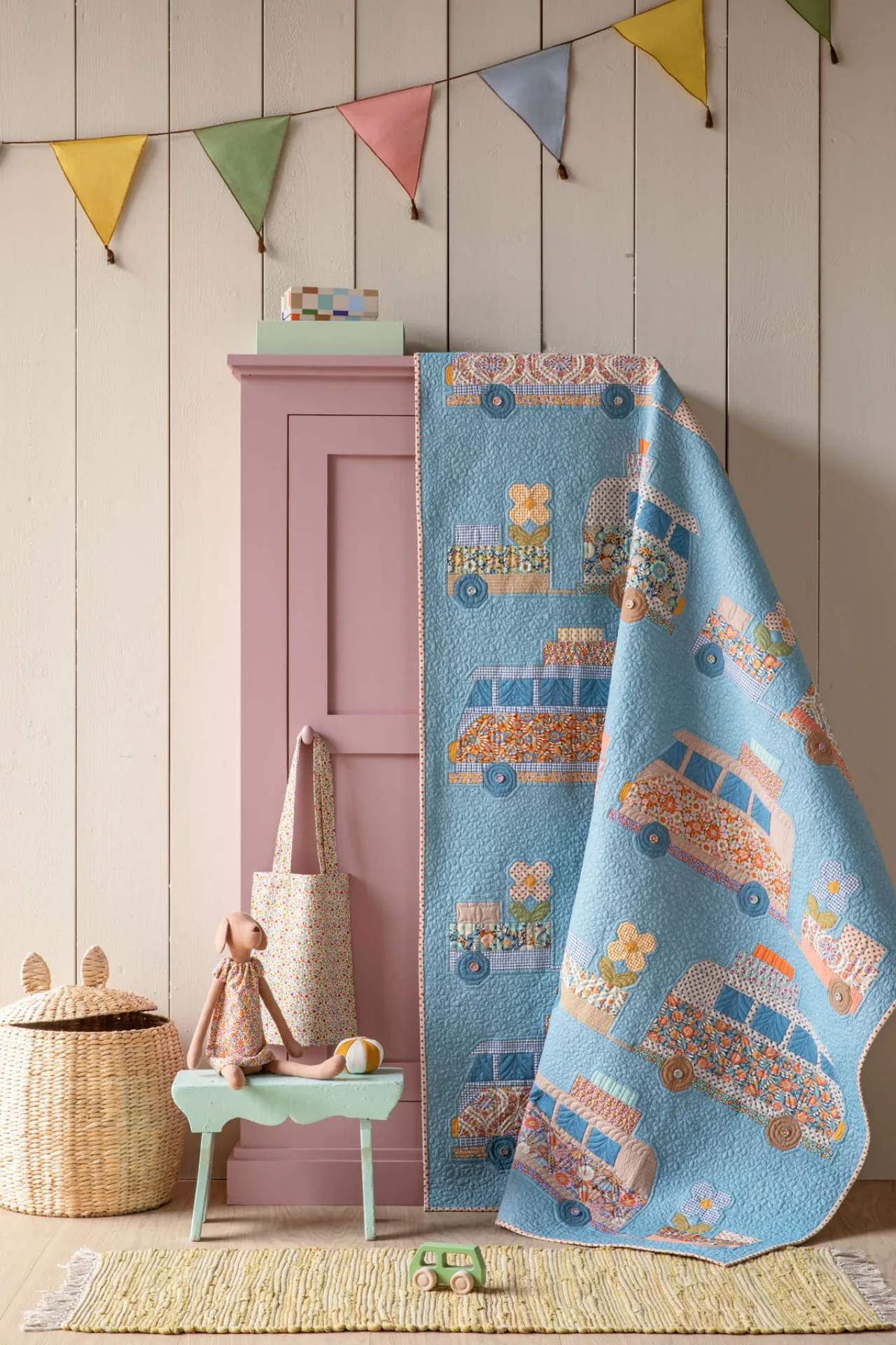 Tilda Wallflower quilts en kussens