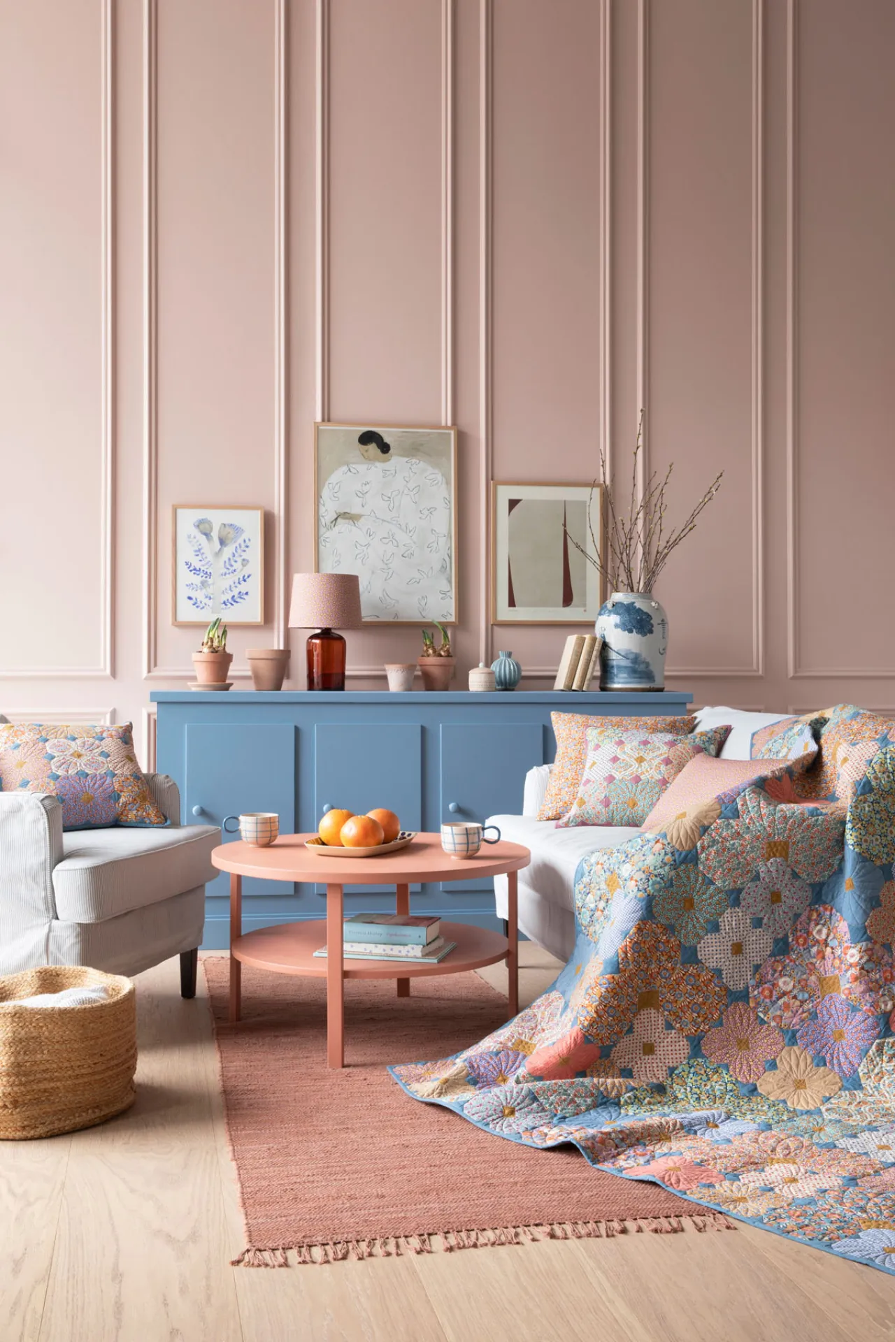 Tilda Wallflower quilts en kussens