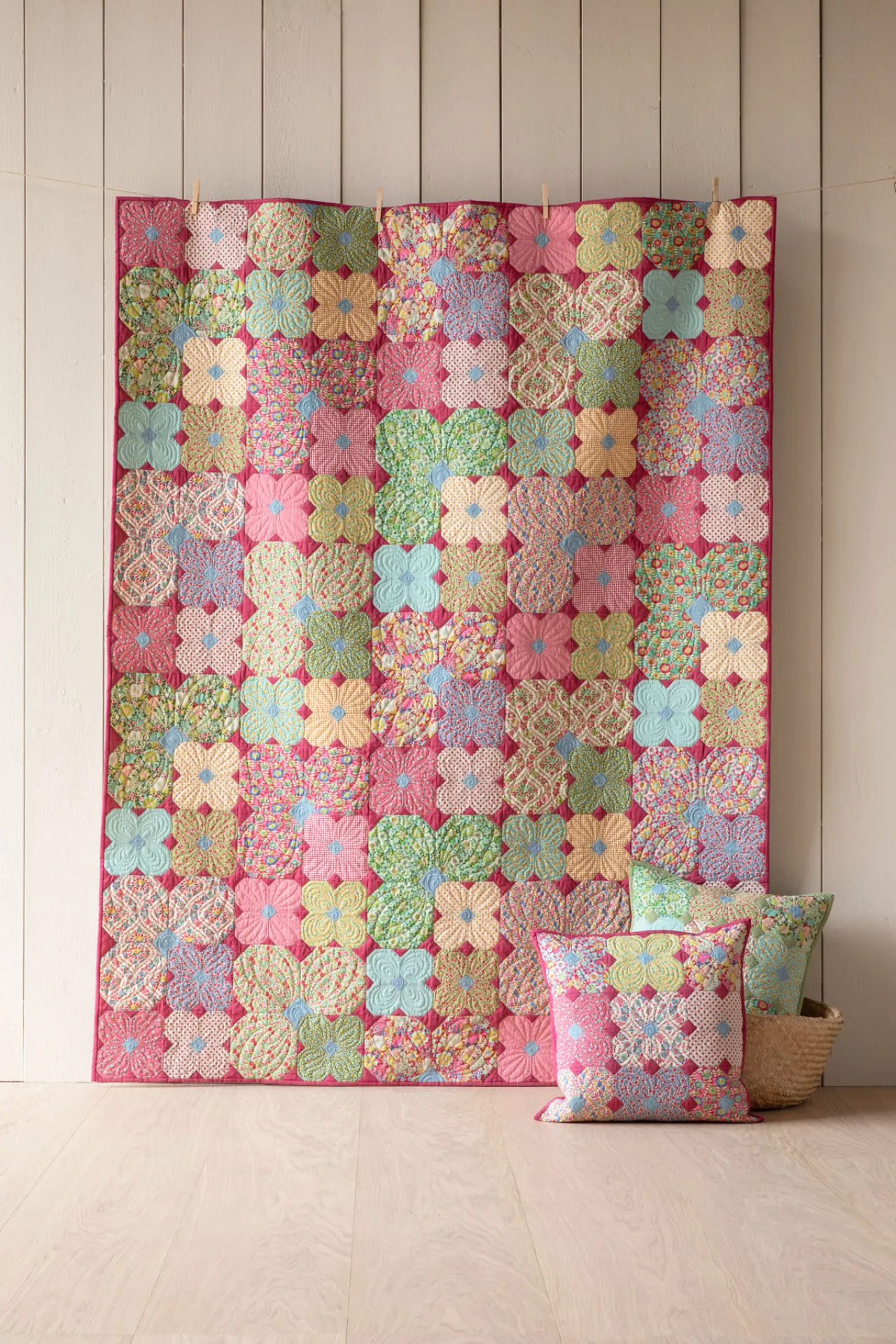 Tilda Wallflower quilts en kussens
