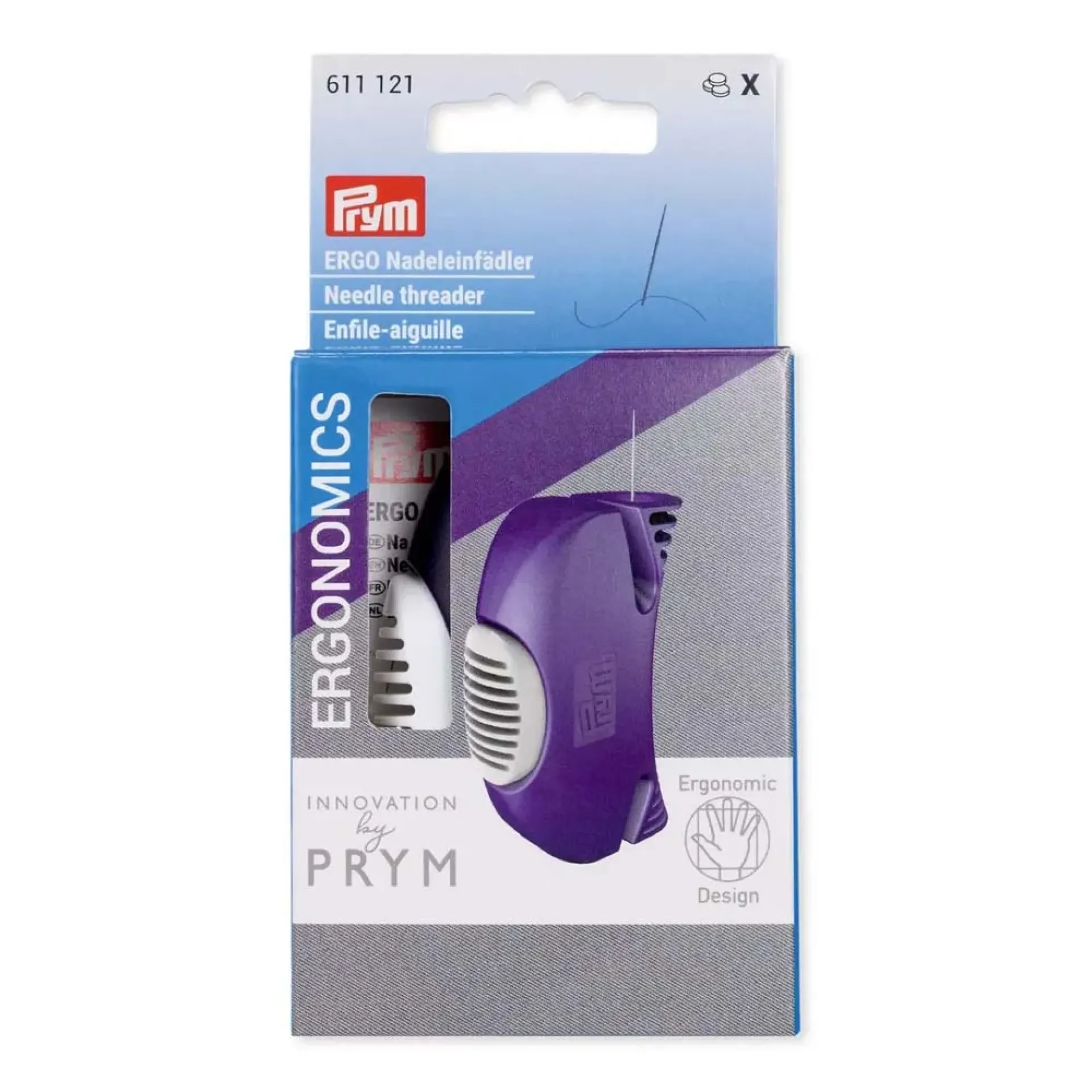 611121 Prym Ergonomicse draaddoorsteker.