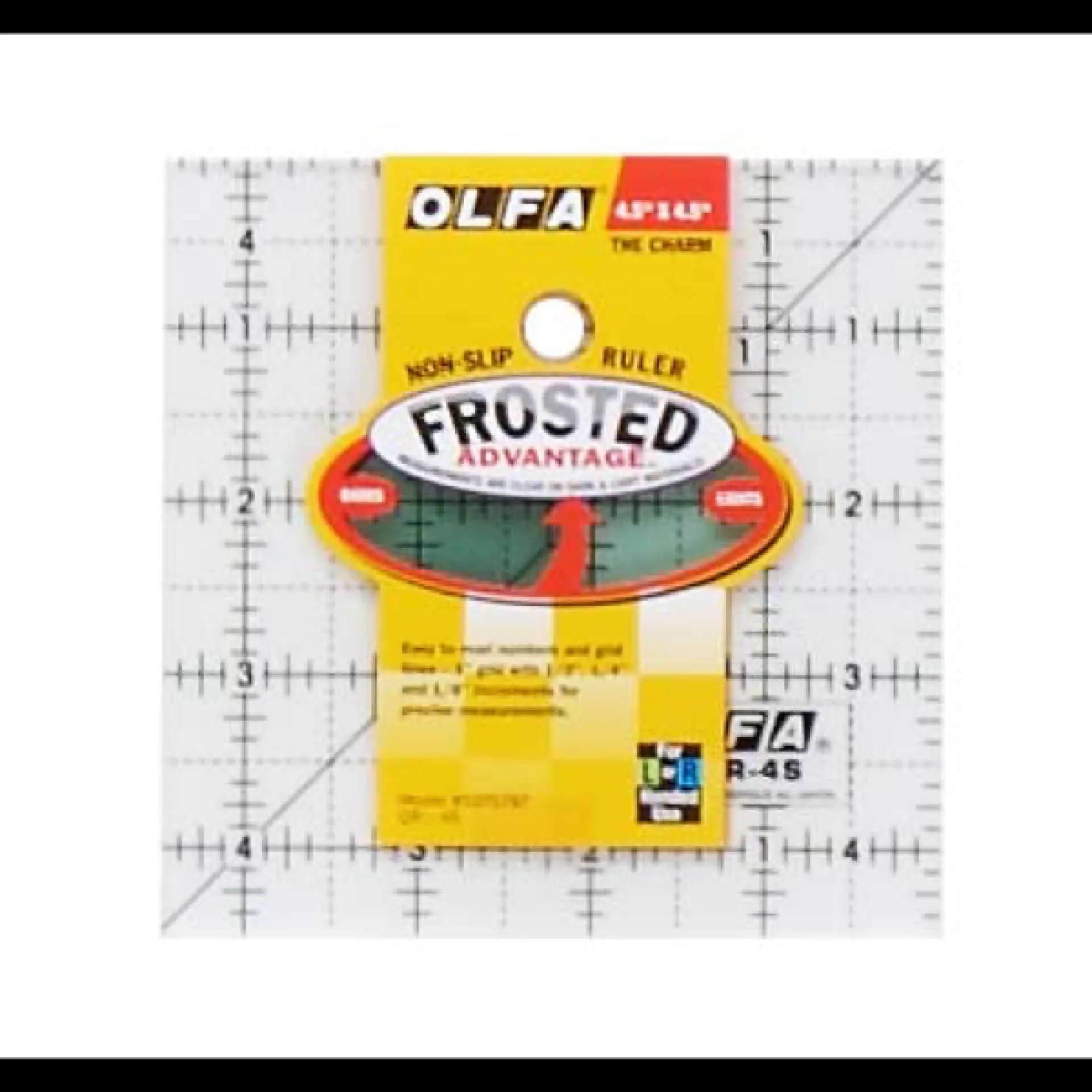 OLFA Quilt Ruler 4,5 inch, QR-4S.