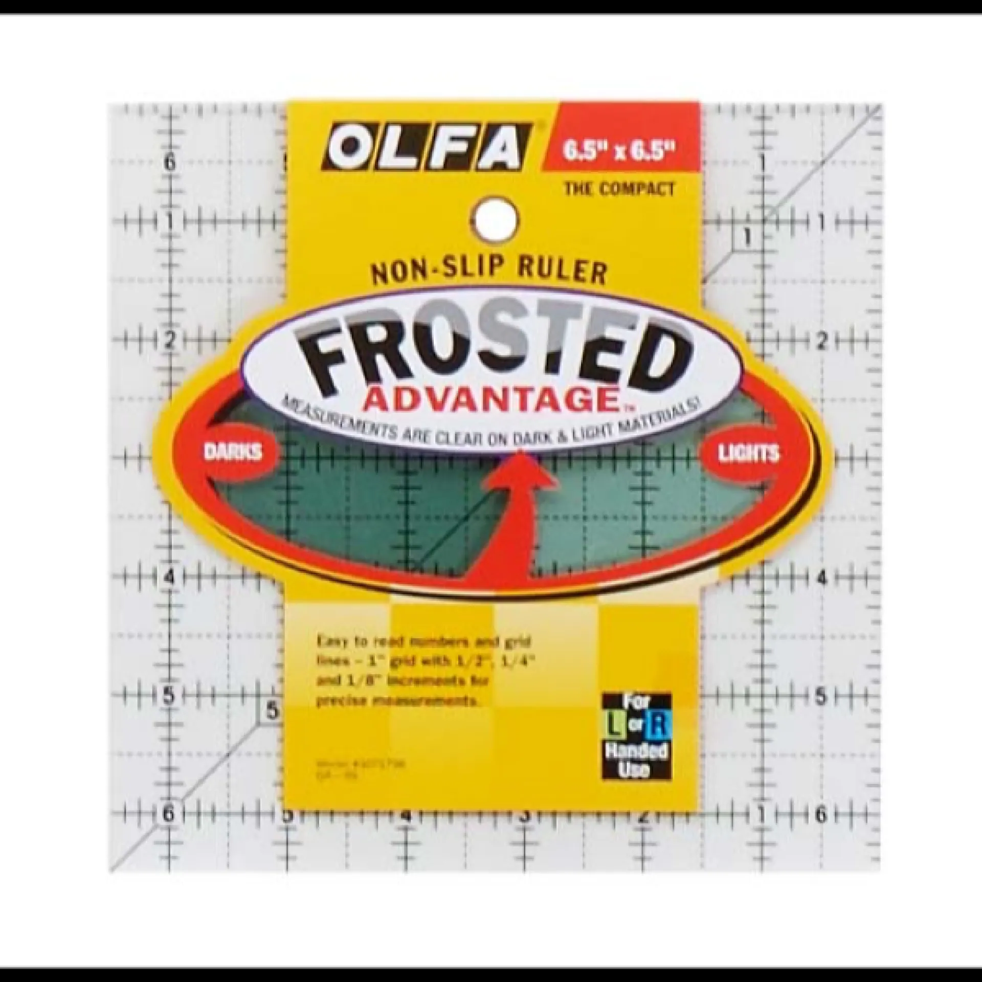 OLFA Quilt Ruler 6,5 inch, QR-6S-.