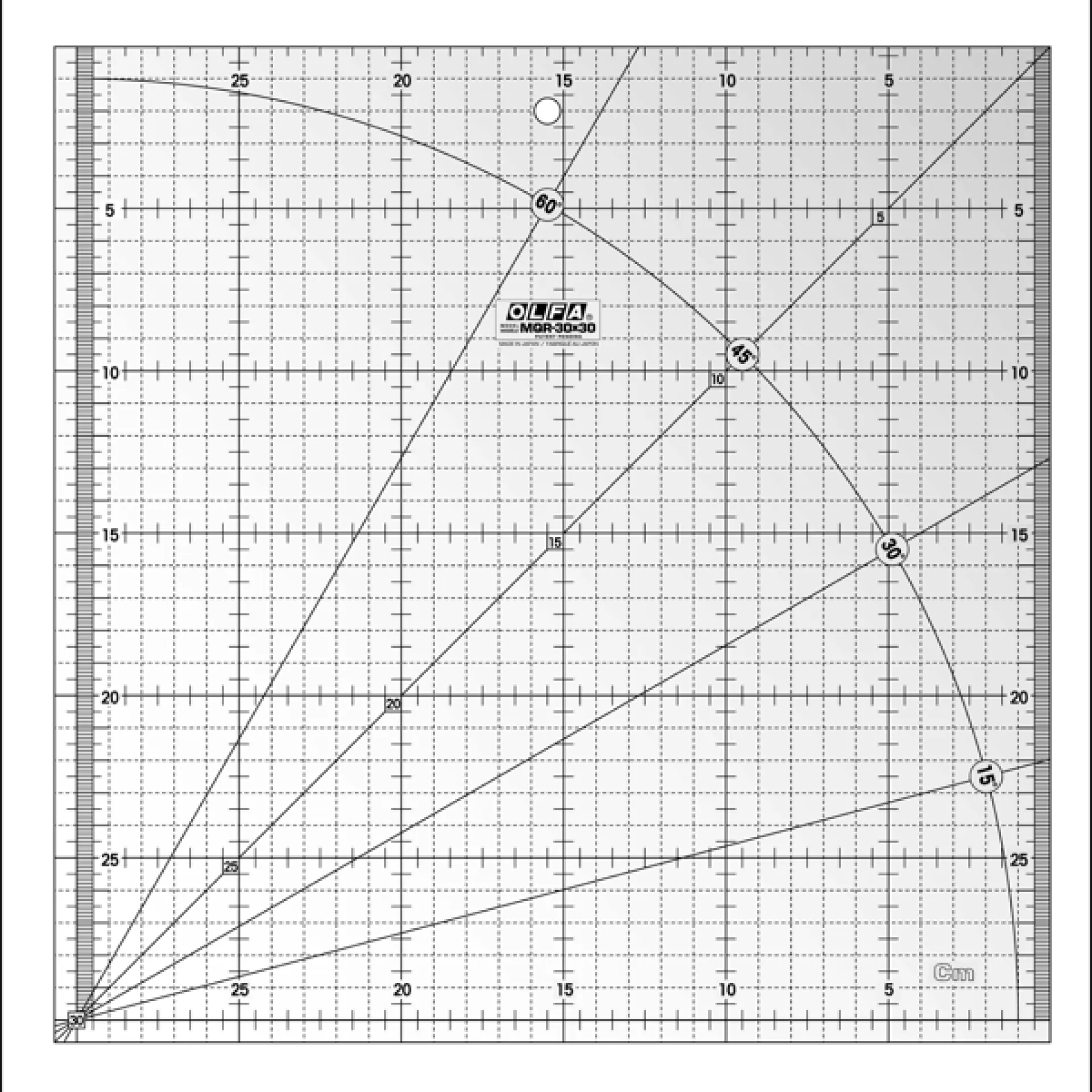 OLFA Quilt Ruler 30x30cm, MQR-30x30.
