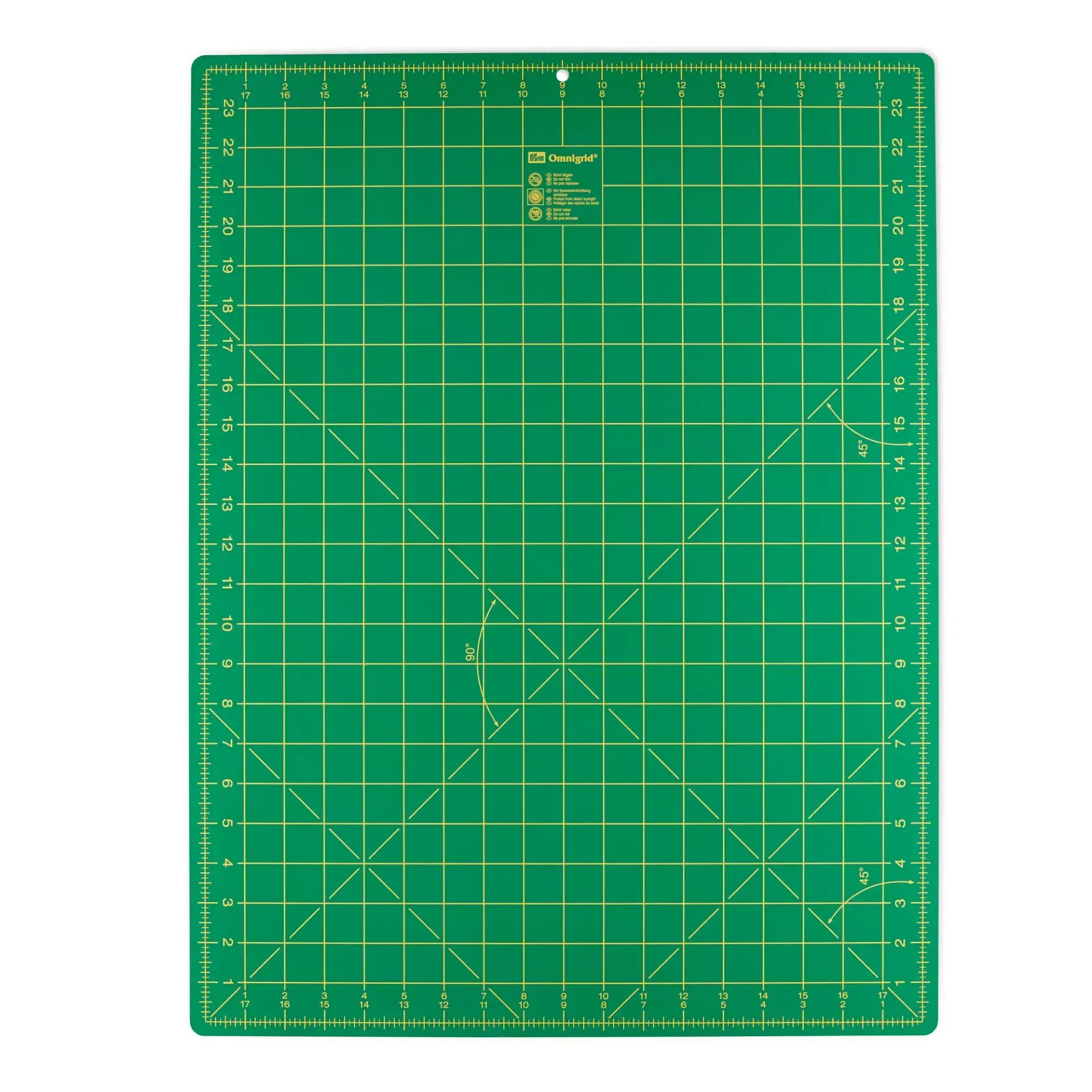 611374 Snijmat met cm-inch-markeringen, 60x45.