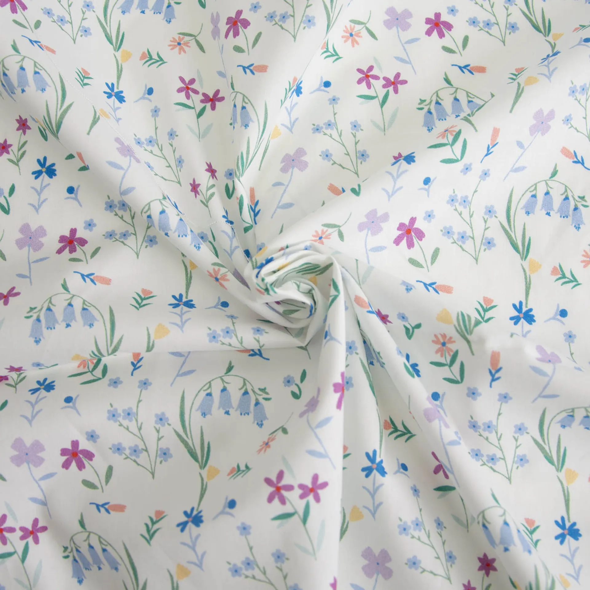 197 Poplin Flowers Vacanc.