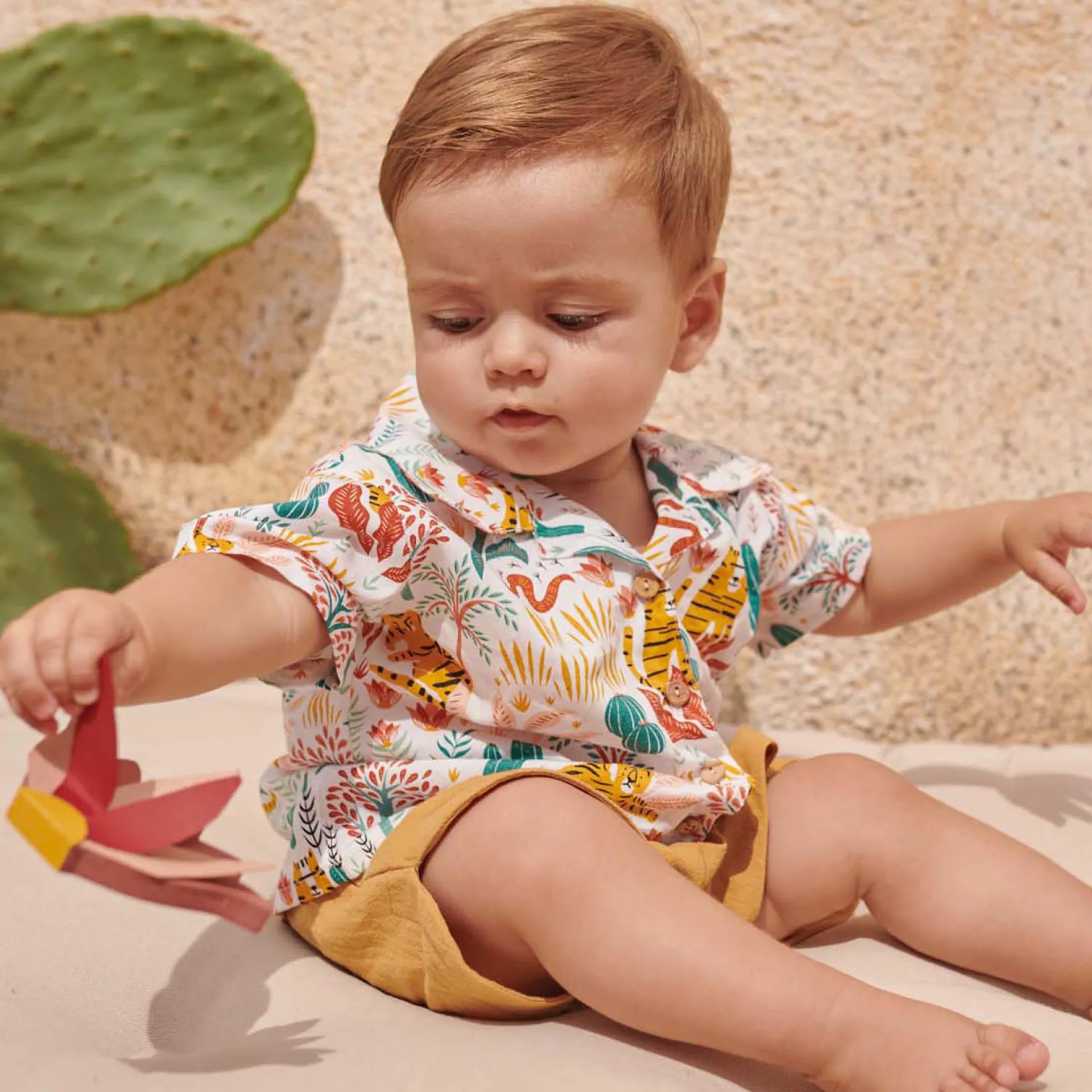 Popeline coton Poplin Africa Main 163 01.
