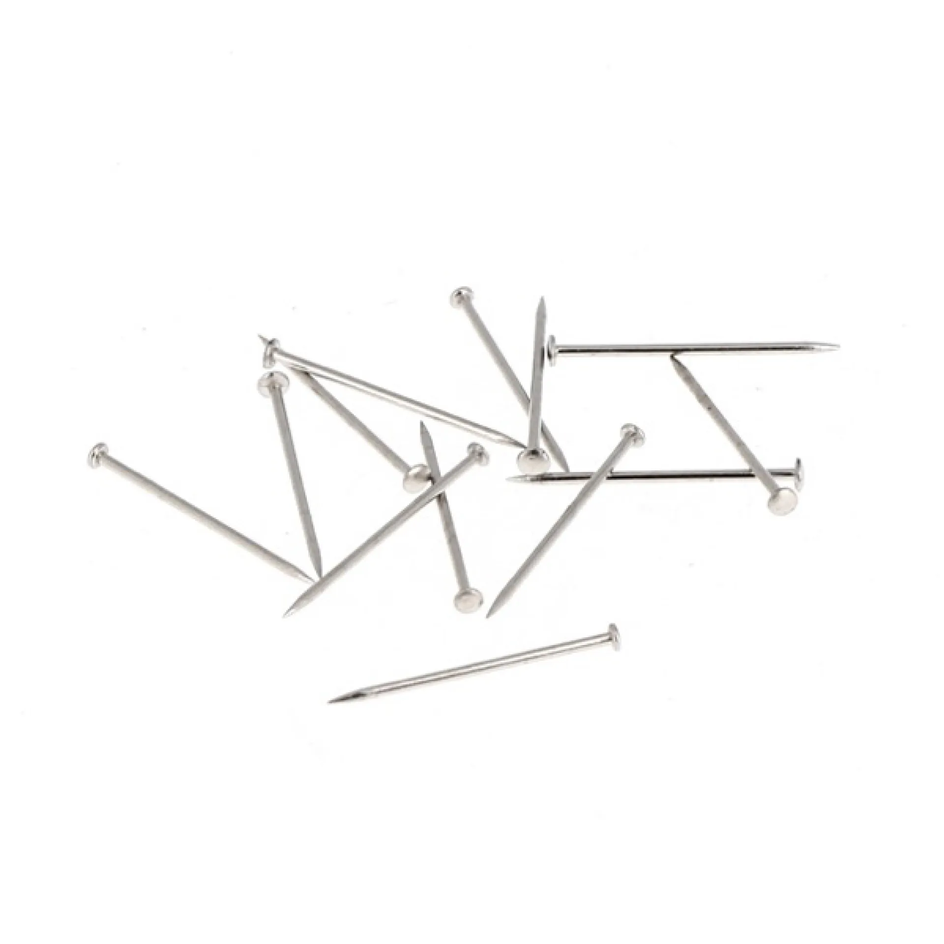 47506-APPLIQUER PINS 20mm - 0,6mm NICKEL.