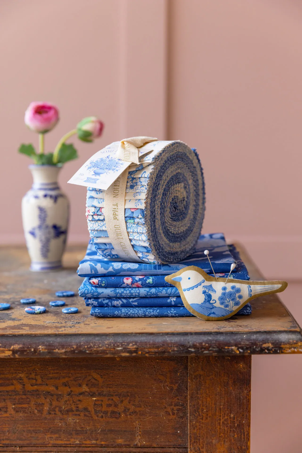 Something Blue-13-Fabric roll.