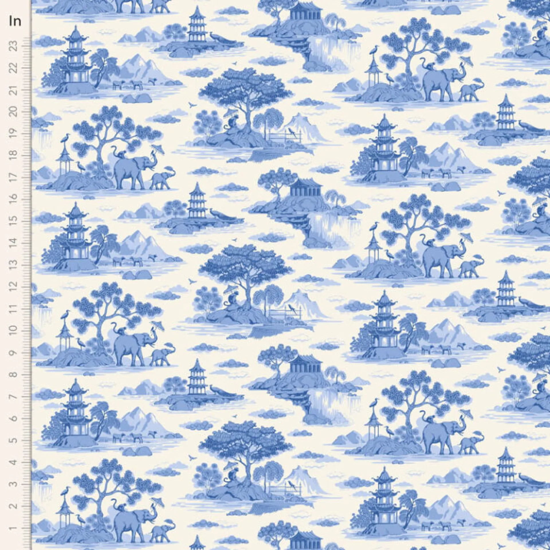 100670-Tilda 110 Something Blue Cottonview Cr.