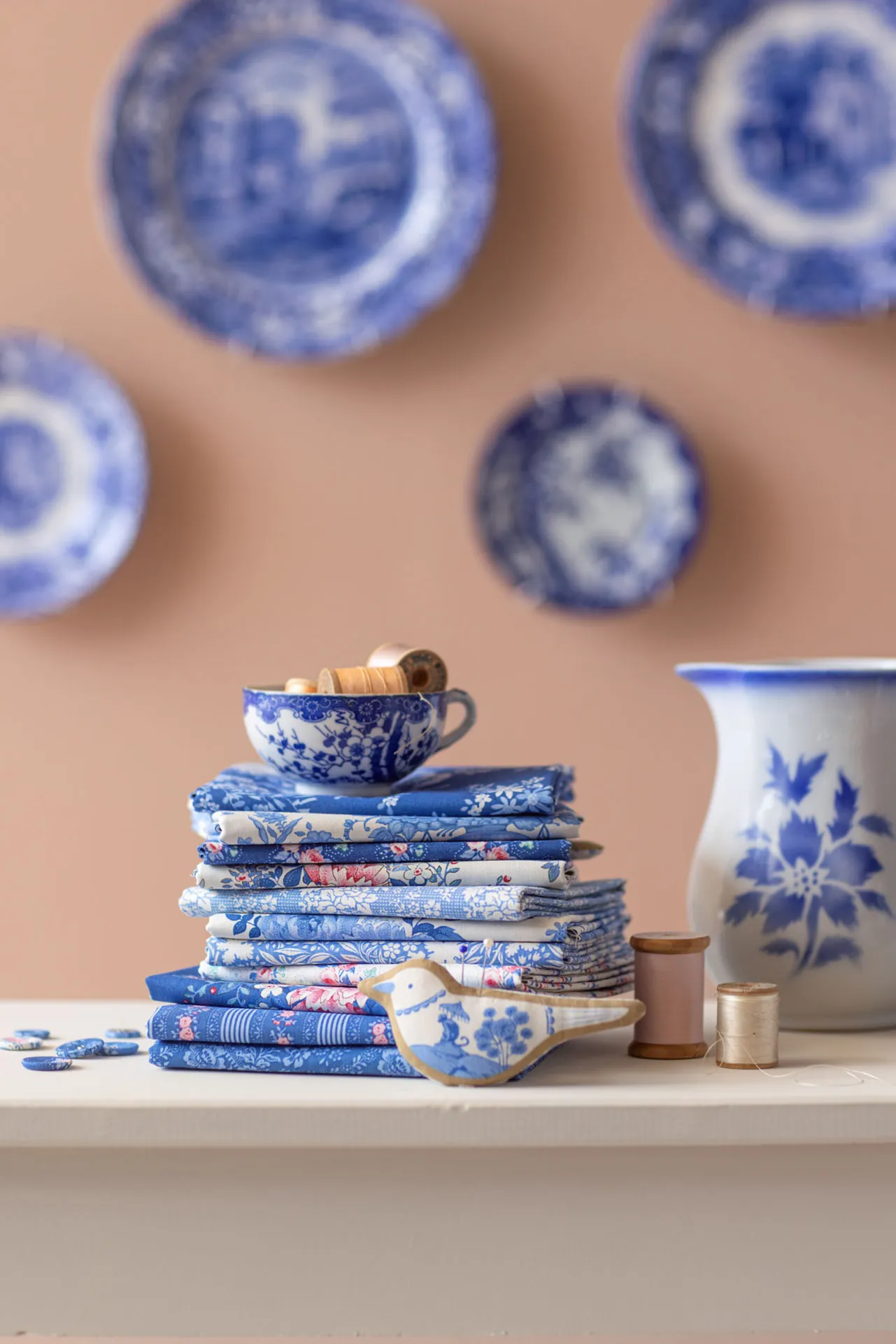 Something Blue-02-Fabrics mix.