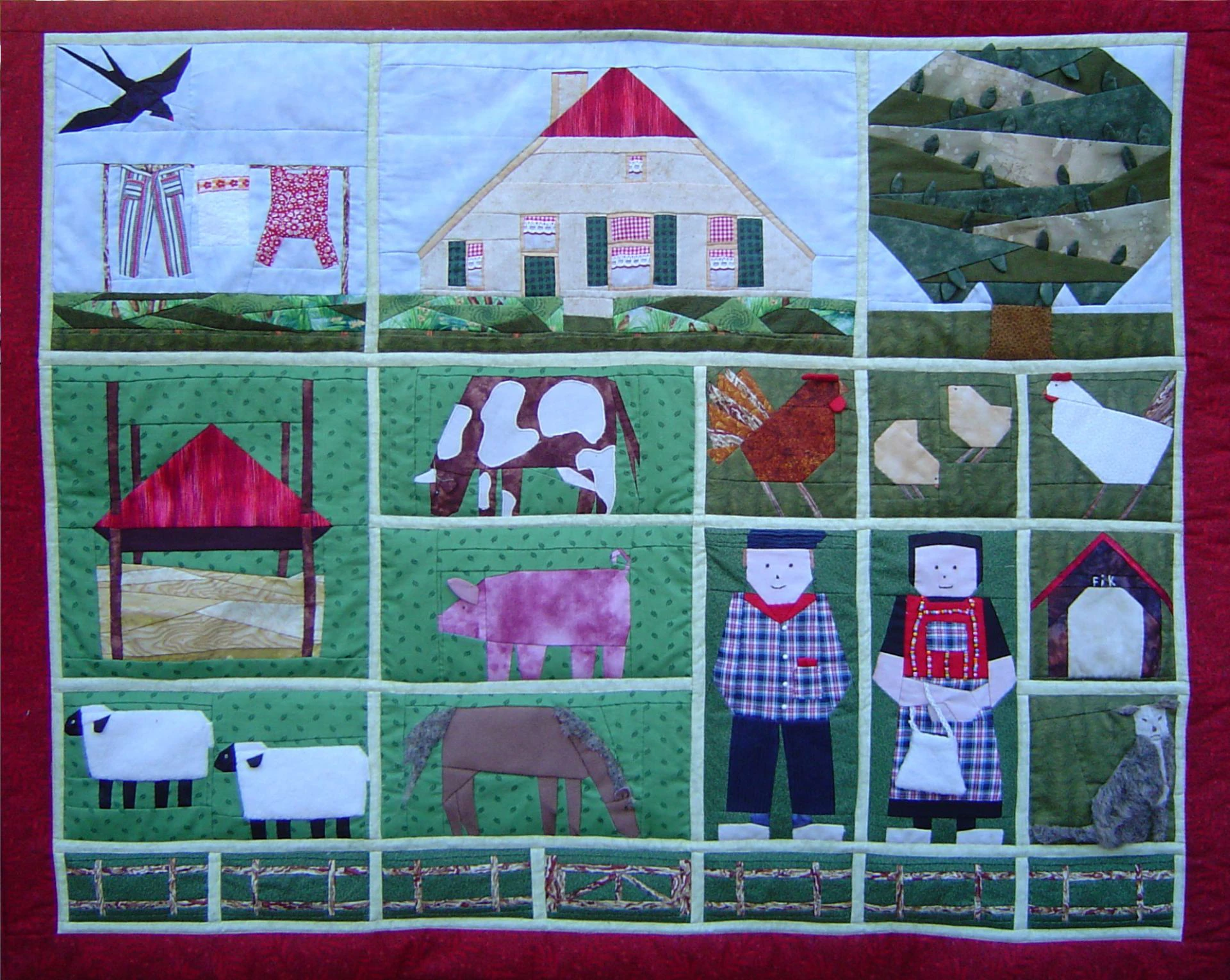 Landleven quilt.