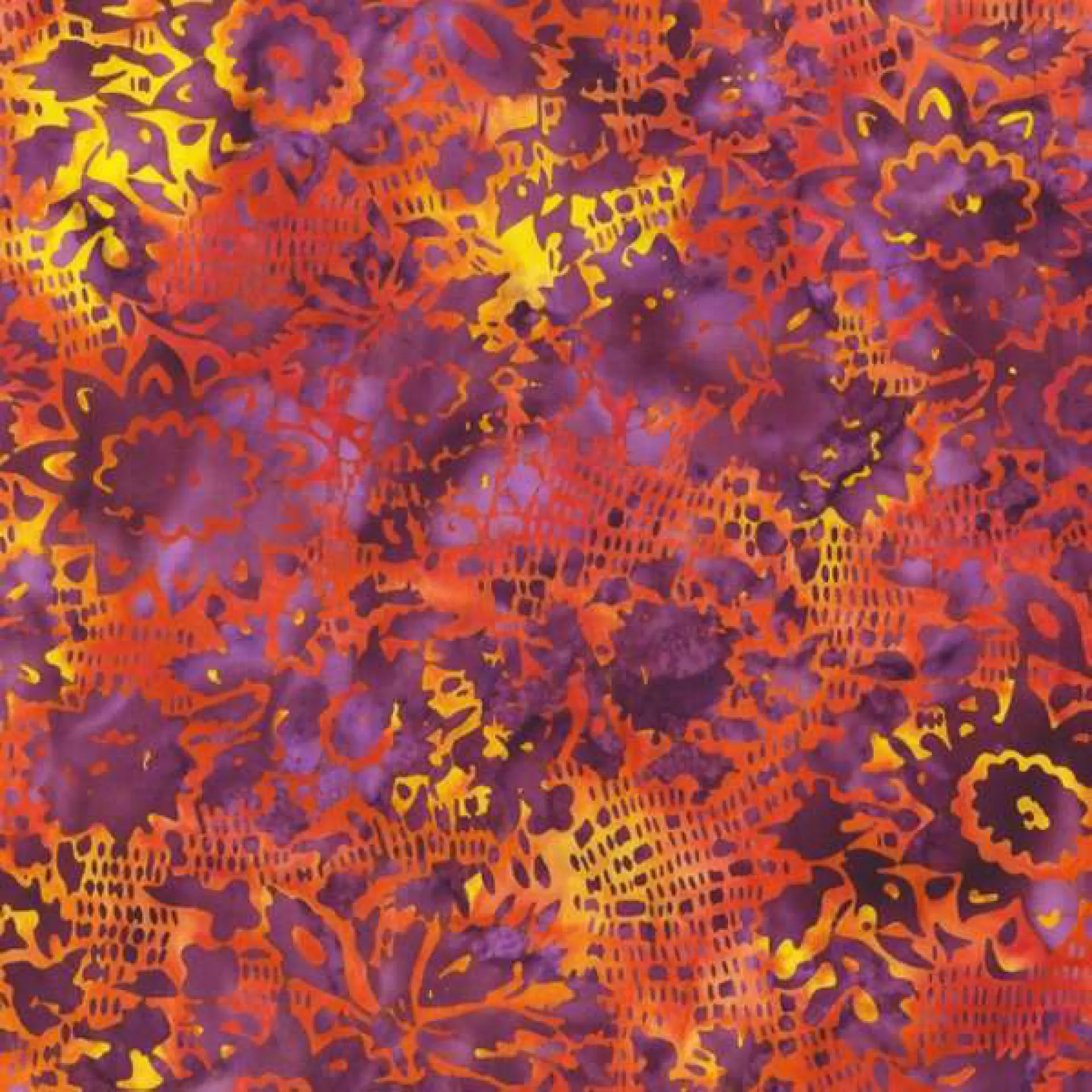 2247Q-X Sangria, Sashiko Citrus.