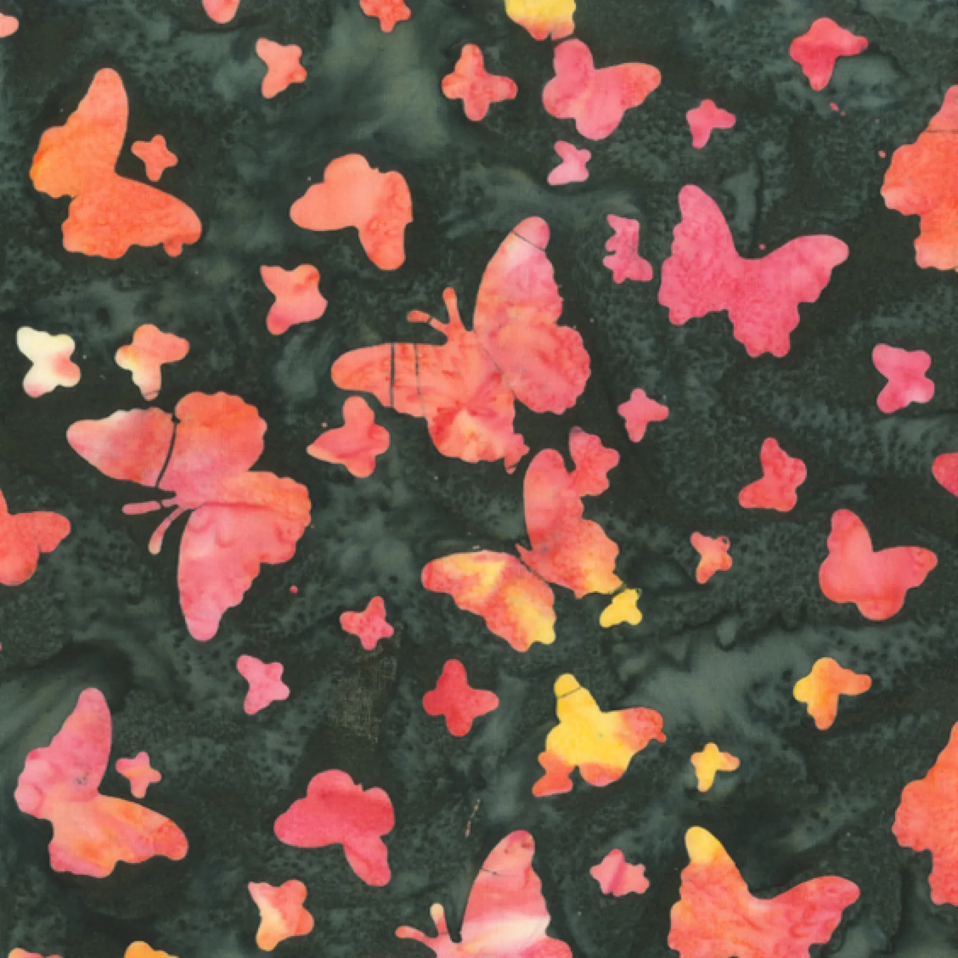 3042Q-X-  batikstof  Fairy Dance Anthologie J.