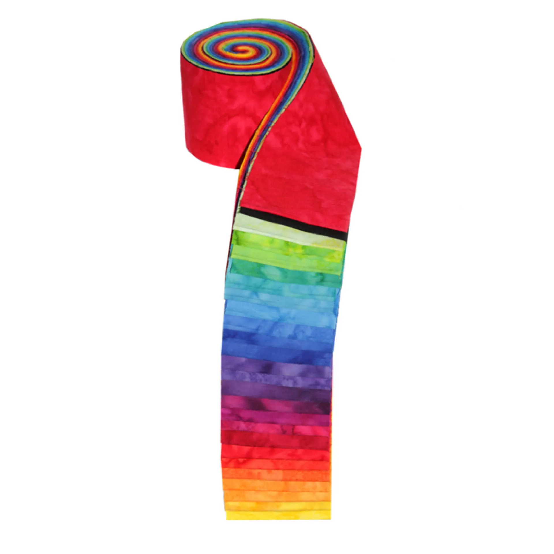 BC212_rainbow jellyrol batik.