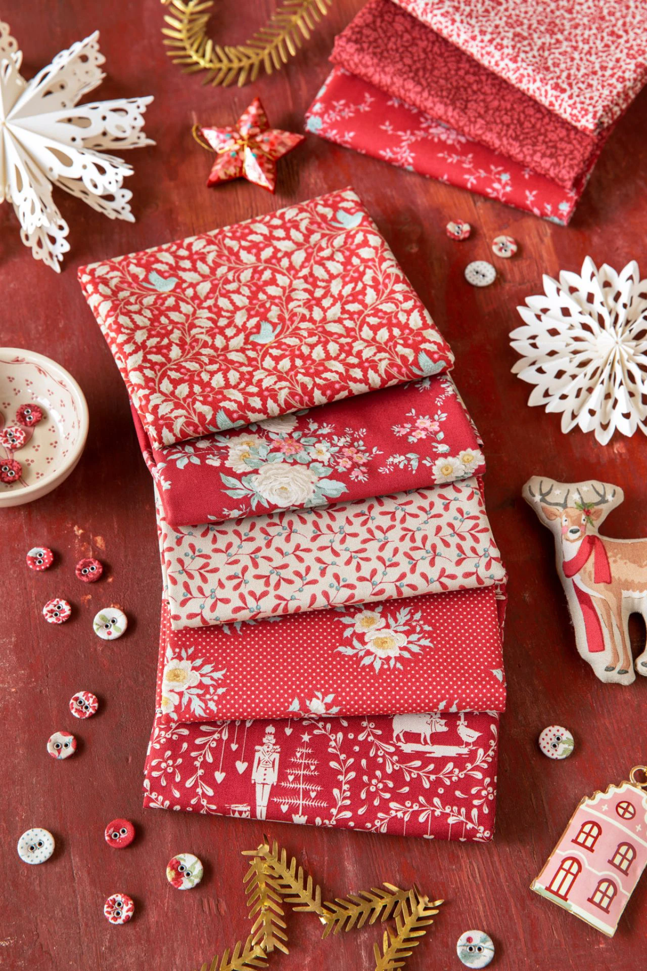 Little Christmas stofjes.