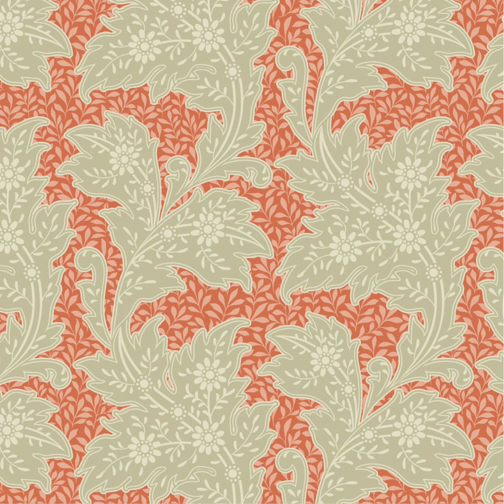110151-Stella-Coral Tilda fabric.