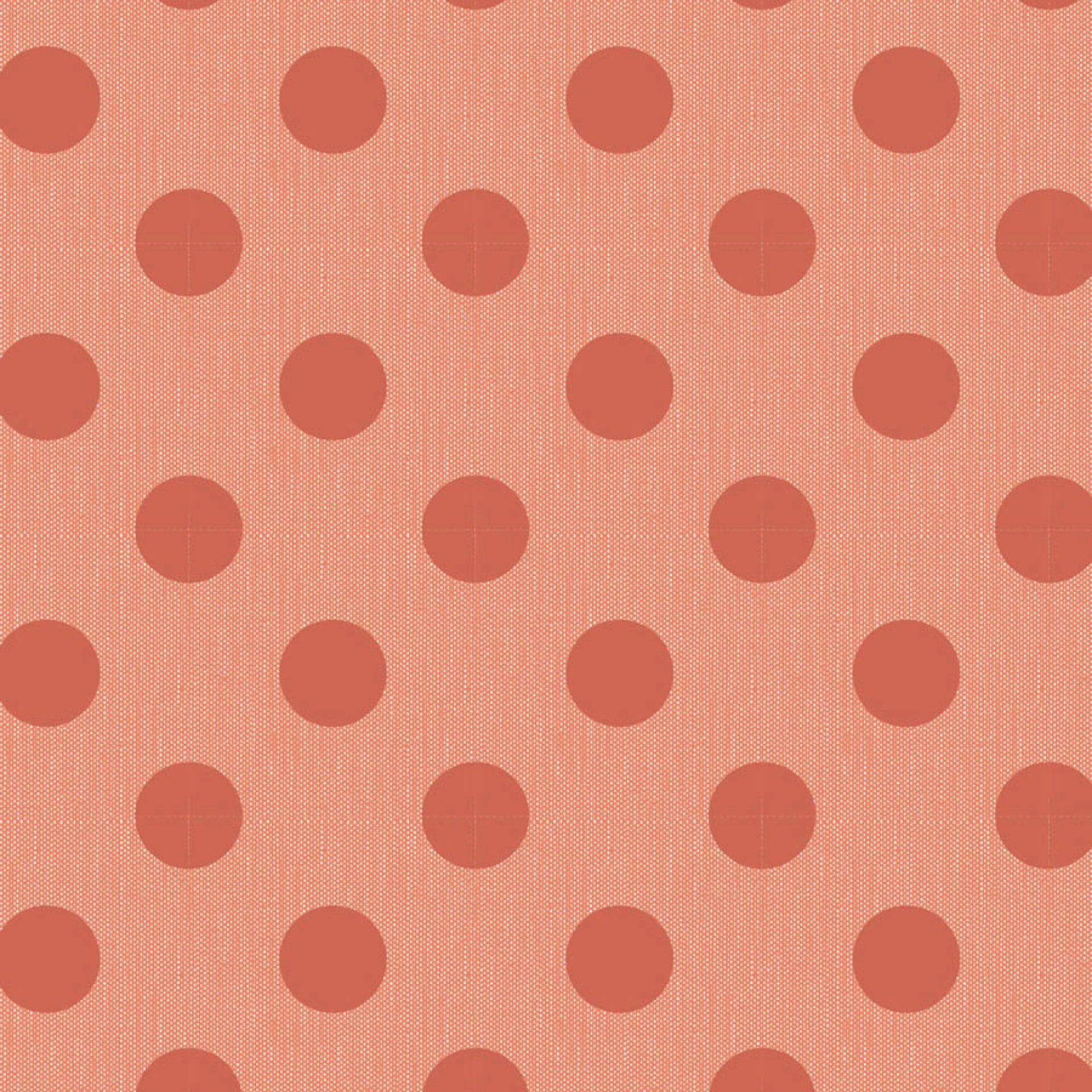 160052-Ginger Tilda 110 Chambray Dots Gember.