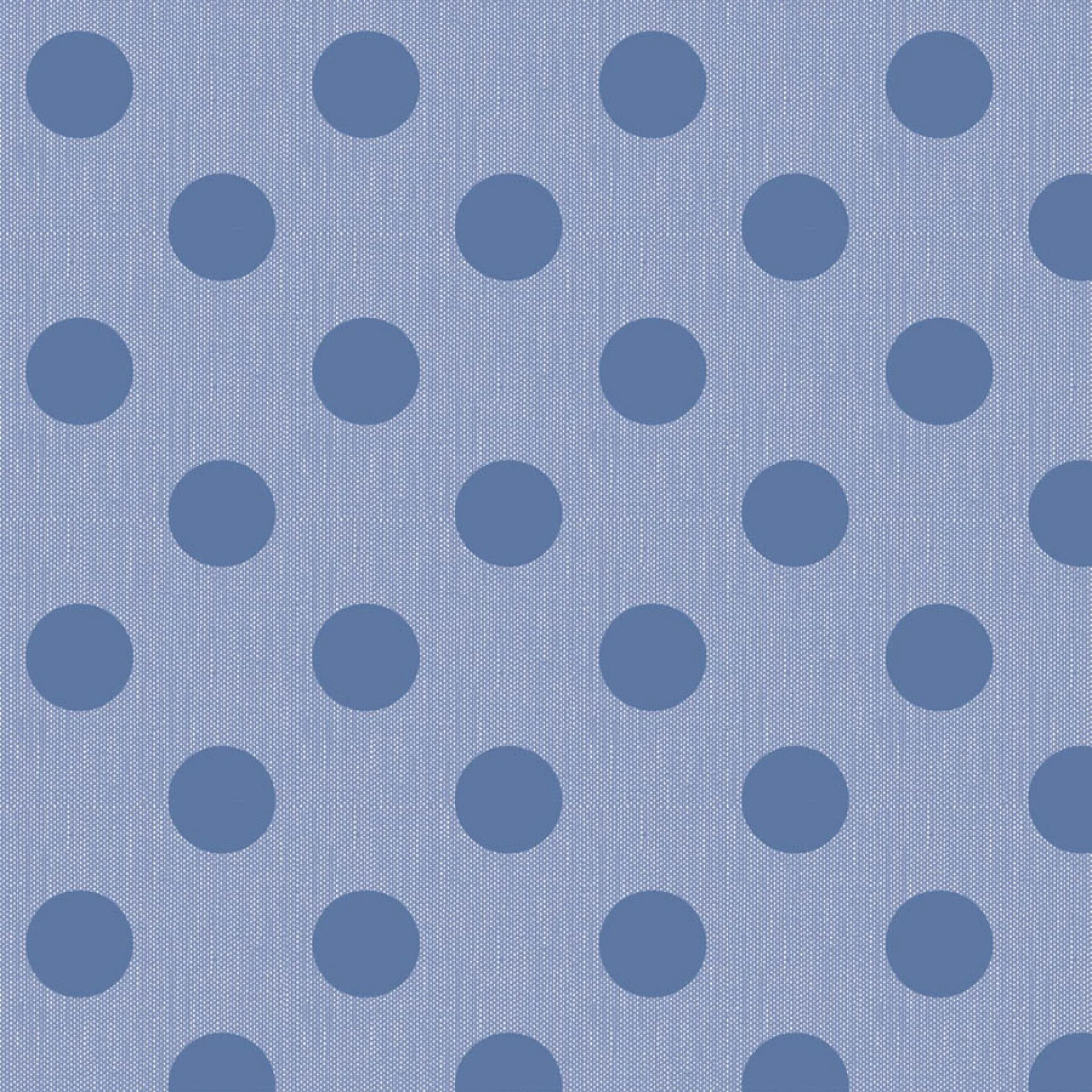 160056-Cornflower Tilda 110 Chambray Dots Kor.