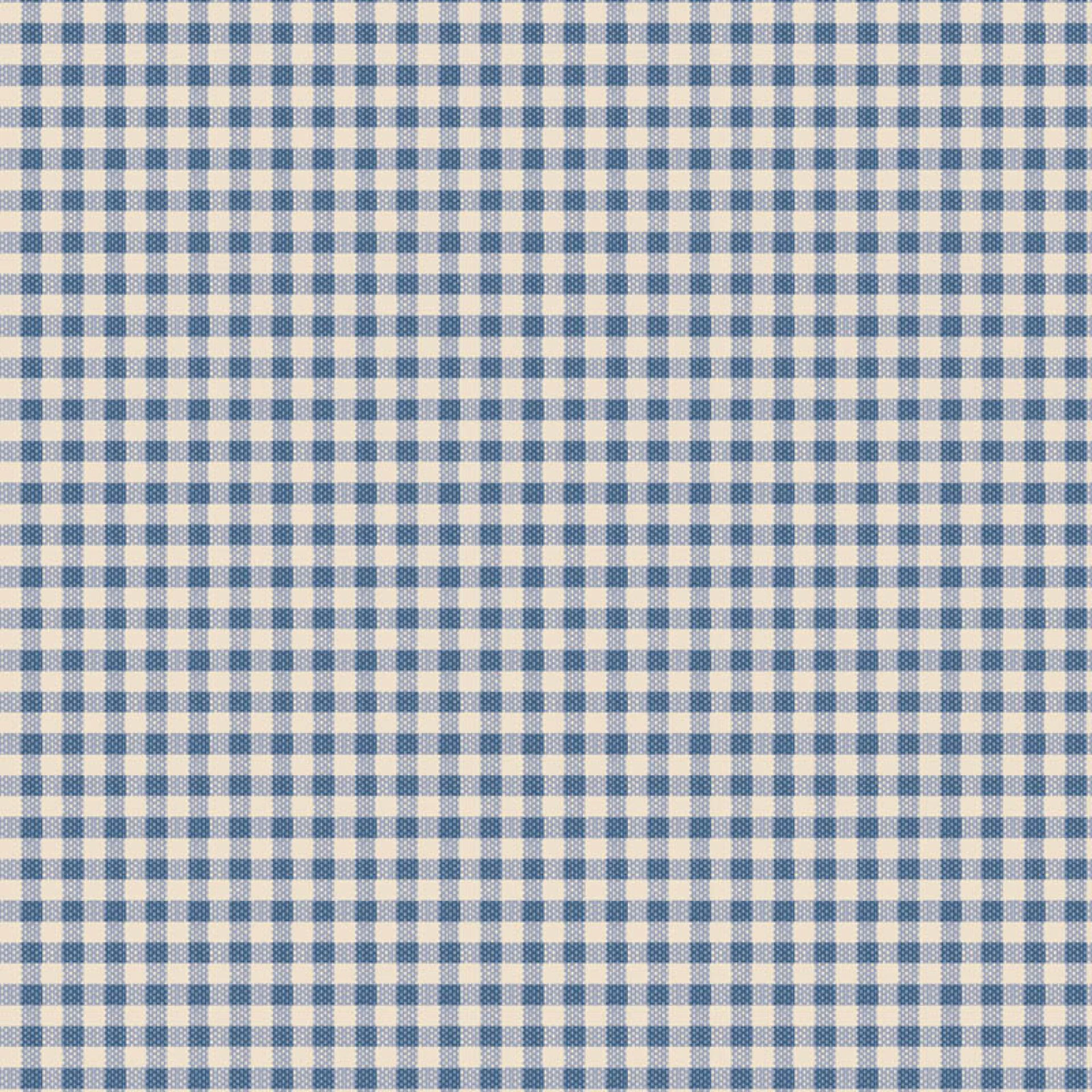 160073-Gingham-Blue Tilda 110 Creating Memori.