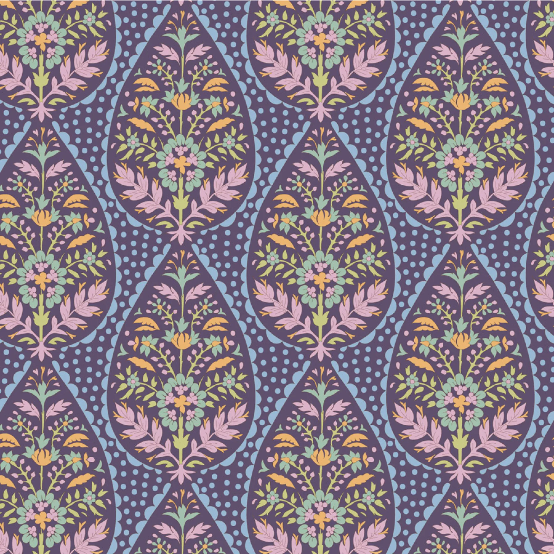 100571-Adina-Eggplant Tilda fabric.