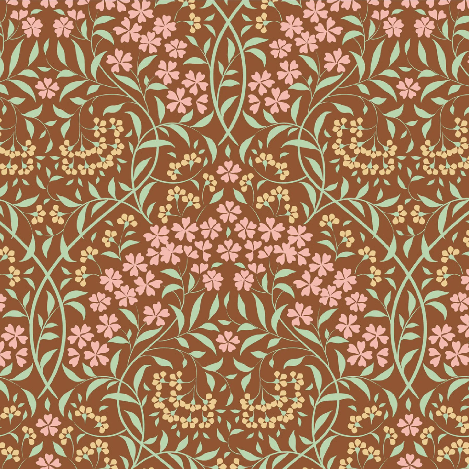 100570-Larissa-Caramel Tilda fabric.