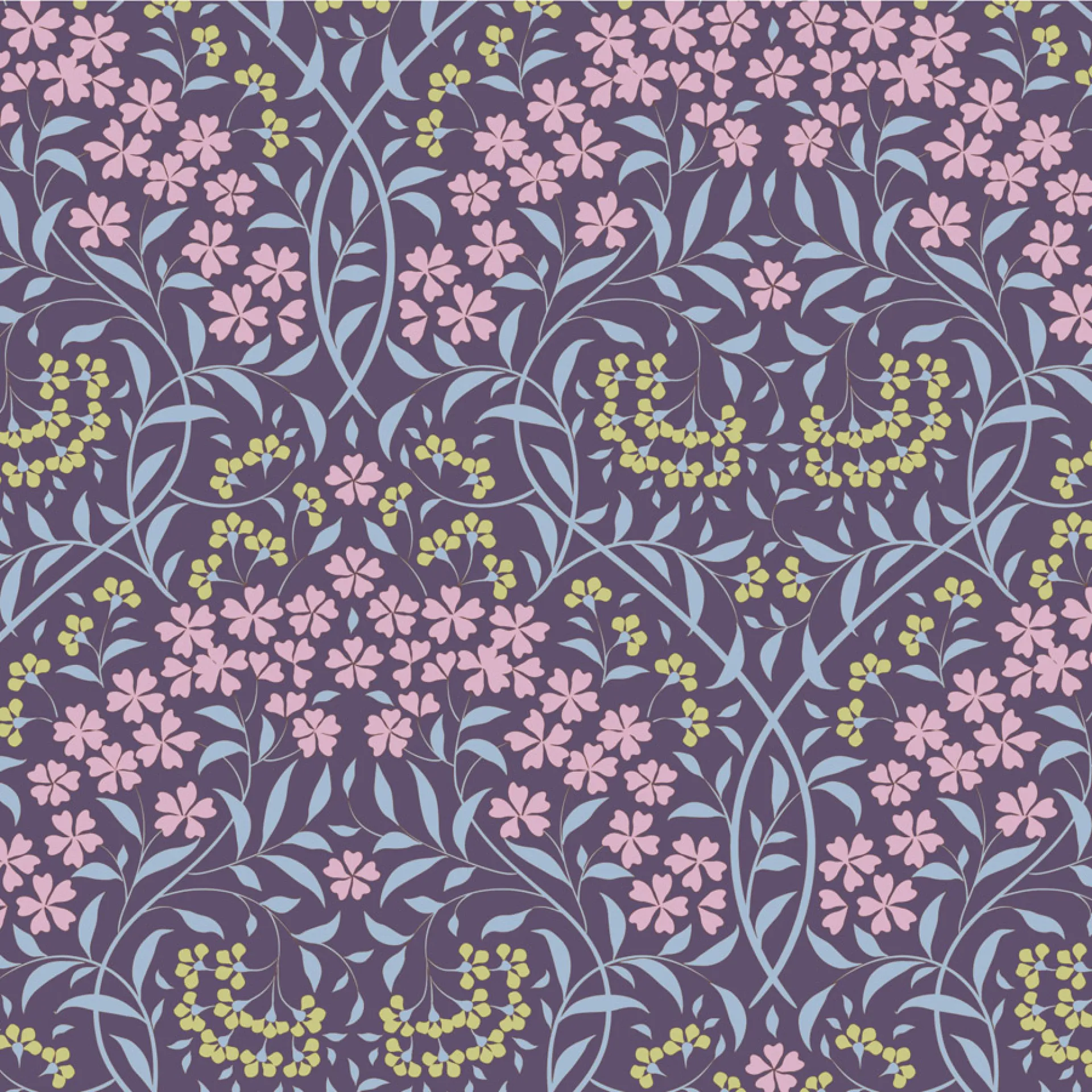 100575-Larissa-Eggplant Tilda fabric.
