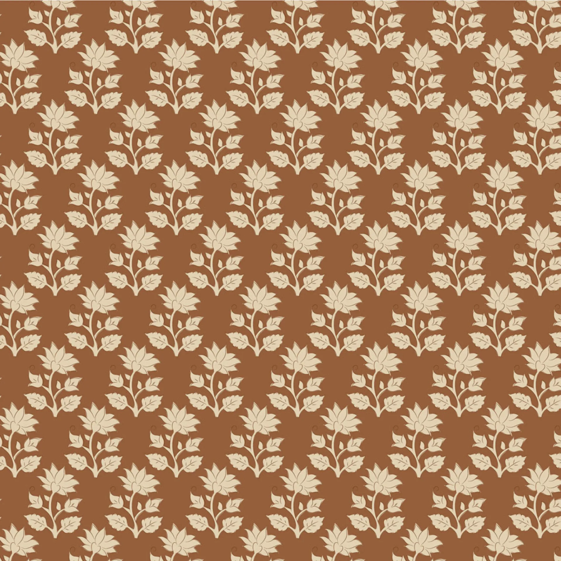 110107-Mira-Caramel Tilda fabric.
