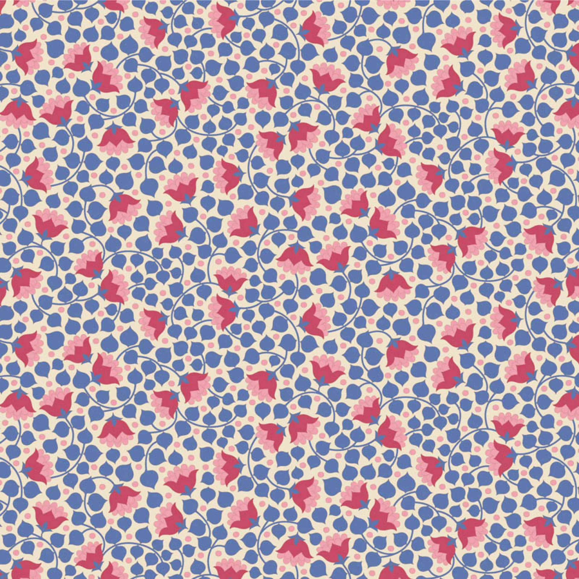 110131-Bellflower-Denim Wallflower Tilda.