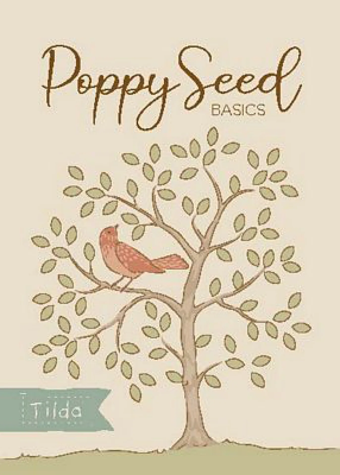 Tilda Poppy Seed stof.