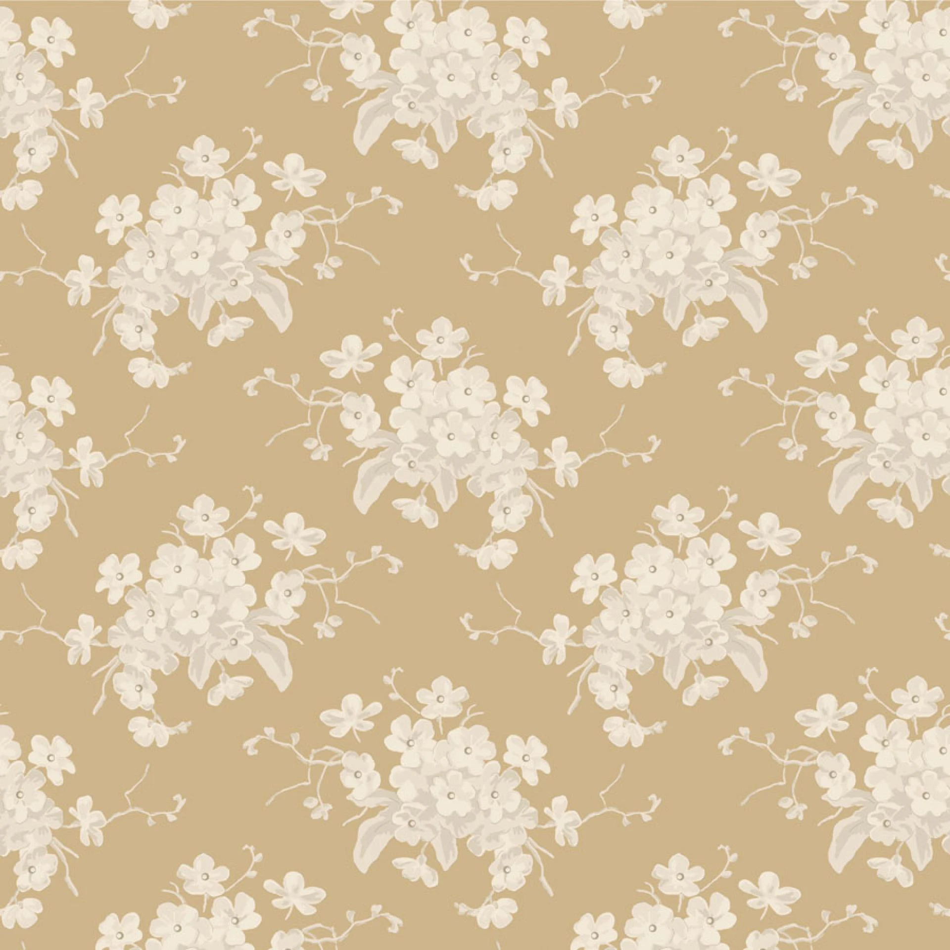 Tilda Sunday Brunch 100600-White-Flower-Sand.